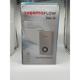 Електронний проточний водонагрівач Thermoflow Elex потужністю 10 кВт, 230 В, стійкий до тиску до 55 °C