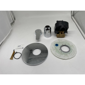 Grifo monomando de ducha GROHE QUICKFIX Start para montaje en pared, cromado.