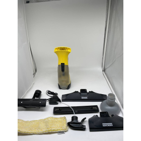 Aspiradora inalámbrica para ventanas Kärcher WV 5 Premium con batería intercambiable y 2 boquillas de succión.