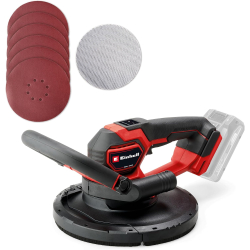 Lijadora inalámbrica para paneles de yeso Einhell TP-DWS 18-225 Li, Ø225 mm, batería no incluida.