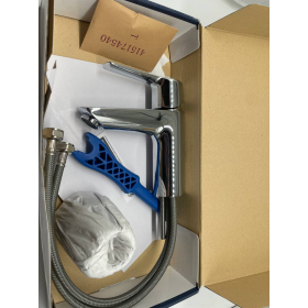 Grifo mezclador de lavabo GROHE QUICKFIX Start con función de ahorro de agua y desagüe con sistema de clic-clac.