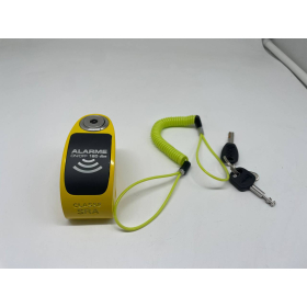Dispositivo antirrobo para motocicletas FR Security FR410Y SRA, alarma de 120 dB, protección antitaladro.