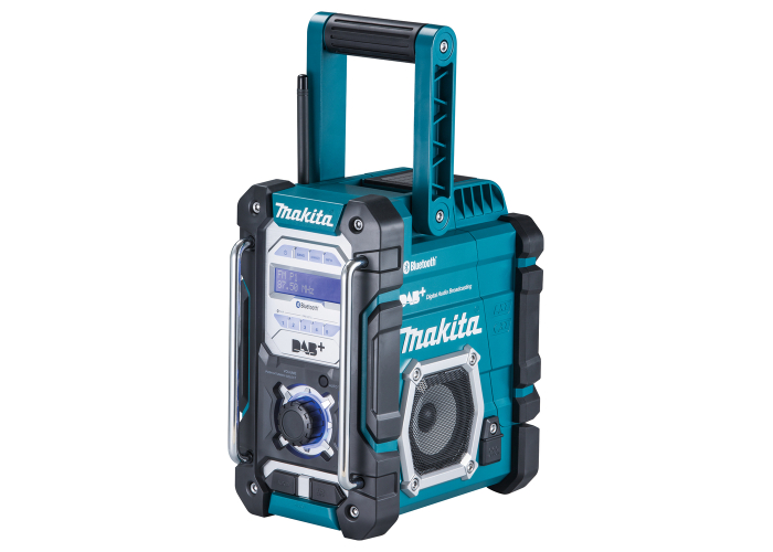 Радио для строительной площадки Makita MR007G с питанием от аккумулятора и сети Радио для строительной площадки Makita MR007G с питанием от аккумулятора и сети