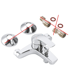 Одноважільний змішувач для ванної кімнати GROHE Eurosmart – стильний та функціональний