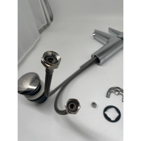 GROHE QUICKFIX Start Waschtischarmatur mit Wassersparfunktion und Klick-Klack-Ablauf 