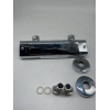 EISL CARNEO Badewannenmischer, Thermostat, Wasserfall-Auslauf, Chrom