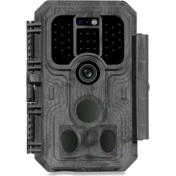 Meidase S5 Camara de Camera, 48MP 1296P H.264 Video, Camara Fototrampeo con Alcance de Vision Nocturna de 30m y 0.1s Timing of Activación, LED IR de 940nm