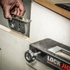 Trend template for door locks – cutout for common lock housings