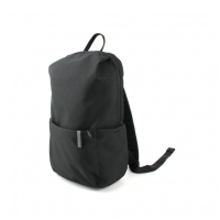 Stylish backpack for leisure and study, unisex, black
