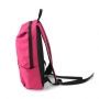 Stylish backpack for leisure and study, pink