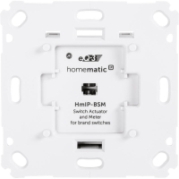Homematic IP Smart Home switching measuring actuator HmIP-BSM for brand switches