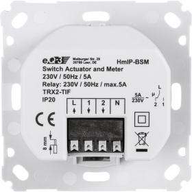 Комутаційний вимірювальний актуатор Homematic IP Smart Home HmIP-BSM для фірмових вимикачів 
