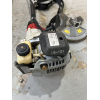IKRA Benzin-Motorsense Trimmer IBF 25-1 mit Fadenspule, 4-Zahn-Messer, 8-Zahn-Messer, Schutzbrille & Schultergurt