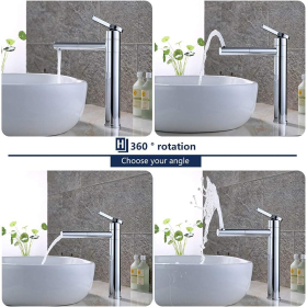 HOMELODY 360° drehbarer Badezimmerhahn