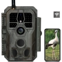 GardePro E8 WLAN-Wildkamera. Infrarot-Bewegungsmelder, Datenübertragung vom Mobiltelefon