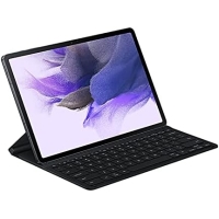 Funda tipo libro Samsung EF-BT730 para Galaxy Tab S7+ | S7 FE, negro, 12,4 pulgadas