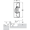 * Pack of four * Soft latch for use with Symphony/Titus 110° hinge Click on