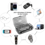 Vinabo Kit de destornilladores de precisión 32 en 1 - Juego de herramientas magnéticos Kit reparación de electrónica de bricolaje para PC, Tablet, Laptop,Gafas,Reloj, Smartphone