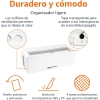 Amazon Basics - Cable organizer box to hide and organize cables, large size, White