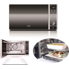 CASO MCG30 Ceramic chef 3in1 microwave with grill + hot air 2100W 30L, silver