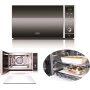 CASO MCG30 Ceramic chef 3en1 microondas con grill + aire caliente 2100W 30L, plata