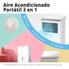 COMFEE Pingüino Aire Acondicionado Portátil 9000 BTU / 2300 Frigorías – Climatizador 3 en 1 Refrigera, Ventila y Deshumidifica [Clase de eficiencia energética A]