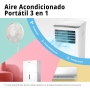 COMFEE Penguin Portable Air Conditioner 9000 BTU / 2300 Frigories - 3 in 1 Air Conditioner Cools, Ventilates and Dehumidifies [Energy Efficiency Class A]