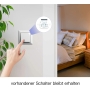 LoraTap 2er Pack Wifi Schalter Relais Modul 4.0 (vorhandener Schalter bleibt erhalten) Smart Home Switch Fernbedienung über Handy für Hausautomation DIY Auf-/Unterputz Kompatibel mit Google Home