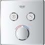 Grohe SmartControl - Grifo Cuadrado con 2 salidas, color cromo (Ref.29148000)