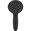 GROHE Vitalio Start 250 Shower Column with Manual Inverter, Round Head Shower 2 jets 25cm, Round Shower Head 1 jet 10cm, Water Saving, Matte Black, 266802430