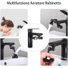 People 1080° Faucet Aerator Filter Wasserhahn für Spüle, Küche und Bad - Schwarz