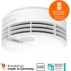 Hekatron Genius Plus Edition 2021 - Smoke detector with batteries and stickers