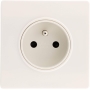 2P+T 16A car terminal socket + claws White - Diwone