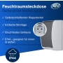 REV AquaForm, Steckdose-Feuchtraumsteckdose, IP44, zweipolig, Aufputz, grau