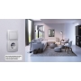 Kopp Paris socket outlet with earthing contact, single, with touch protection, 16A, 250V~, IP20, silver, 920620089