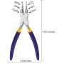 Pliers for handmade jewelry, 3 mm to 10 mm