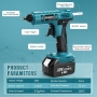 Акумуляторний літієвий пістолет Makita 18V