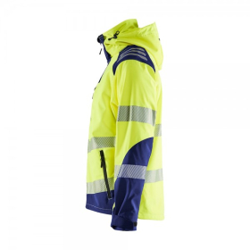 Blakläder Warn softshell jacket yellow/navy