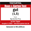 f.a.n. mattress topper “BIG KOMFORT PLUS”, 7-zone cold foam, with ventilation strips