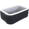 GardWell URBAN whirlpool - for 2 people - 105 aerojets - including heat pump, filter cartridge, pool cover and floor protection mat