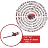 Акумуляторний тример для живоплоту Einhell GC-CH 18/40 Li Solo, 18 В, 40 см