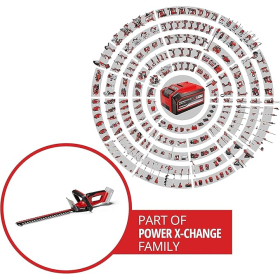 Аккумуляторный кусторез Einhell GC-CH 18/40 Li Solo, 18 В, 40 см