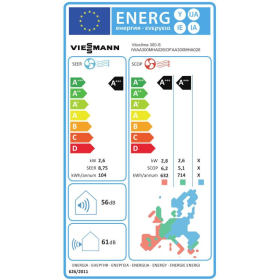 Viessmann Vitoclima 300-S, внутренний блок, сплит-система кондиционирования воздуха, серебристый