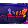 Ящик для инструментов KNIPEX Robust26 Move 00 21 33 S, сантехнический, 17 деталей