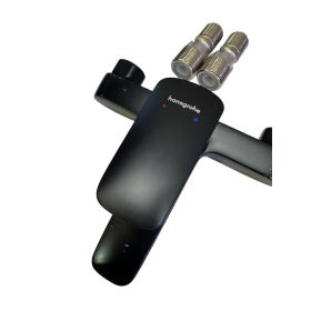 hansgrohe Logis exposed bathtub faucet with spout, matt black