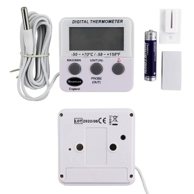 Digitaler Gefrierschrank-Thermometer mit Alarmfunktion