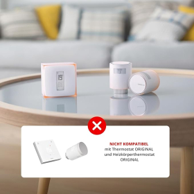 Netatmo Smart Thermostat + 3 Heads, WiFi App Control, Heating Control