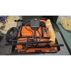 Evolution Hulk H320-E electric vibratory plate compactor for paving work