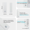 Homematic IP Smart Home Neigungs- und Vibrationssensor, kompakter Sensor erkennt Positions- und Vibrationsänderungen, 151979A0