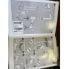Grifo de cocina Blanco Mila-S 519810 en cromo con alta presión y flexo extraíble